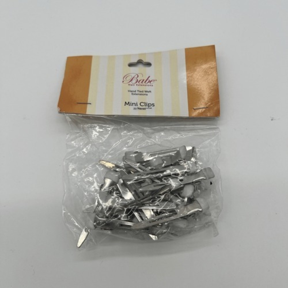 Babe Hair Extensions Hand Tied Weft Extensions Mini Clips 20 Pieces